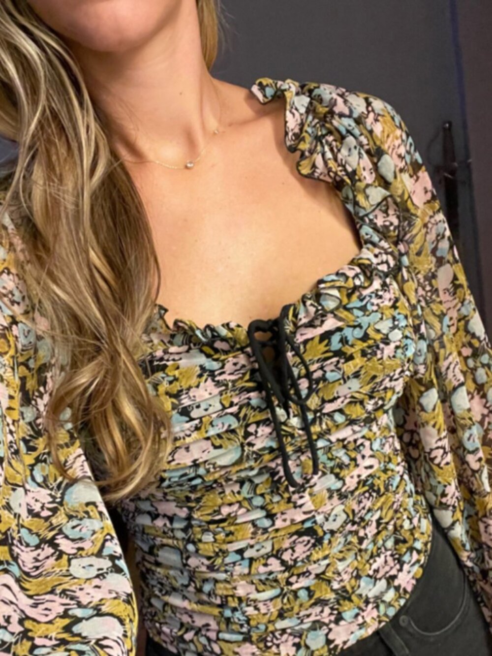 Mabel Printed Blouse